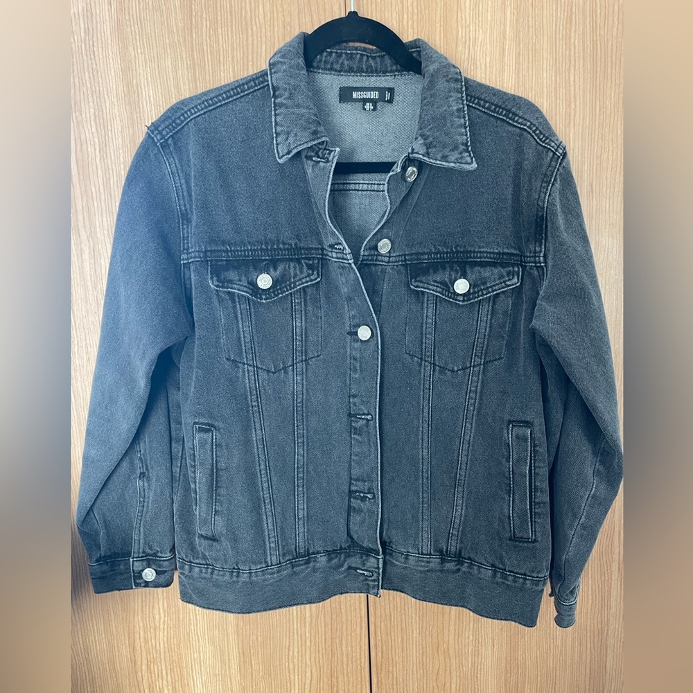 Black Jean Jacket
